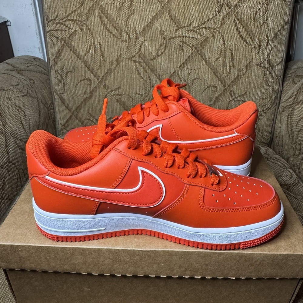 Nike Air Force 1 '07 'Picante Red' DV0788-600-low Top Board Shoes Size 8 B Grade - Picture 2 of 10